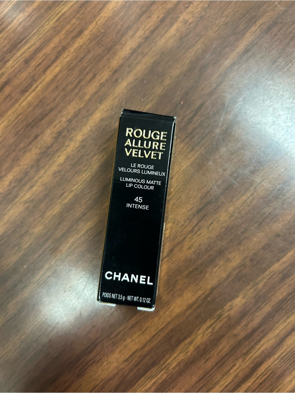 CHANEL Rouge Allure Velvet 45 Intense Luminous Matte Lip Colour